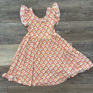 Little Sleepies 2T Rainbow Twirl Dress 🌈